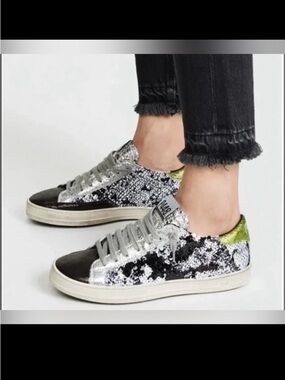 P448 Sequin Sneakers